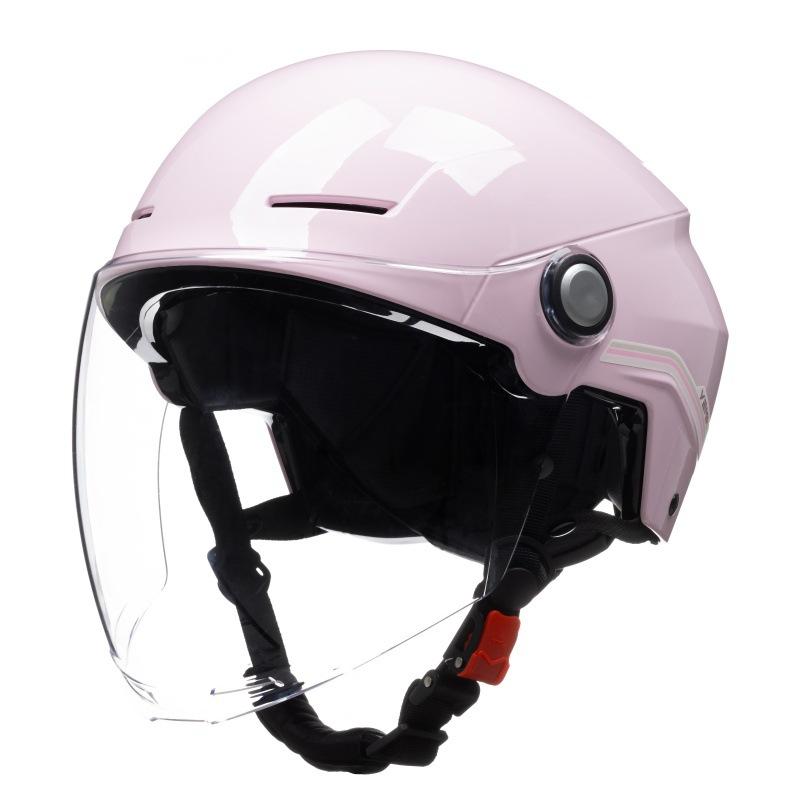 Helmet Electric Car Women's Summer Half Helmet 3C Certified Battery Motorcycle Men's Four Seasons Helmet