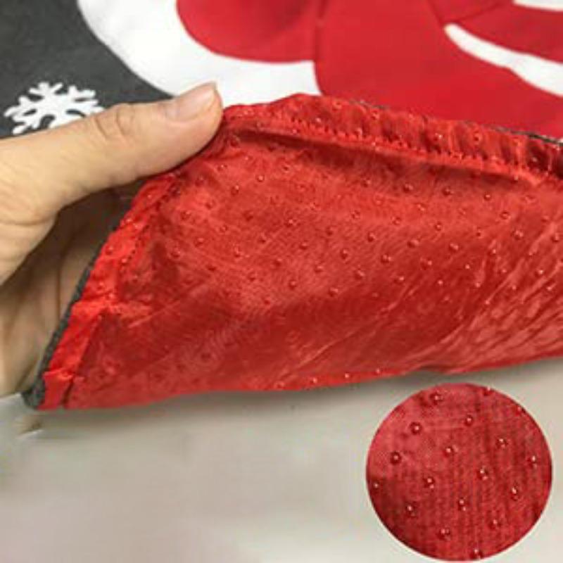 Christmas Santa Gnome Toilet Cover Set Festive Bathroom Decor Home Gift New Year Accessories