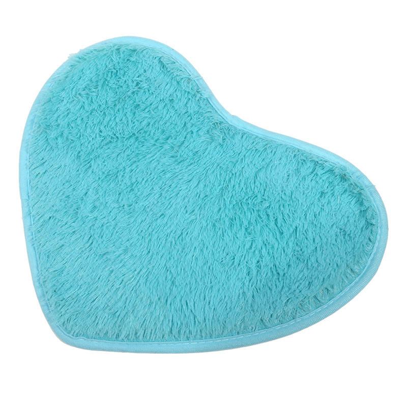 Коврики в форме сердца Мягкий Нескользящий Придверный коврик Моющиеся Водопоглощающие Коврики для Дома Вход Ванная Душевая Кабина Декор для Пола