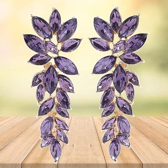 Модные ювелирные изделия, серьги-капли, серьги-подвески, серьги с кристаллами для девочек и женщин