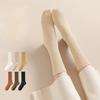 Female Spring and Autumn New Anti Bacterial Anti Odor Cotton Long Socks