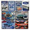 Retro Car Brand Metal Sign Garage Bar Tin Sign Metal Wall Plaques Decor Vintage Shabby Crafts Tinplate Board Poster Pin Up Signs