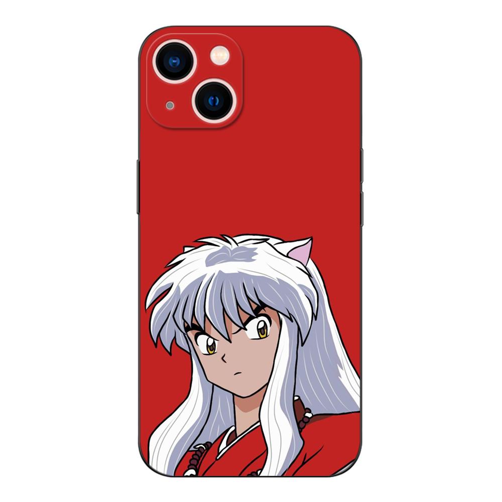 Черный чехол из ТПУ для Samsung Galaxy S22 S20 S21 FE PLUS ultra+S10 E lite задняя крышка yashahime Inuyasha