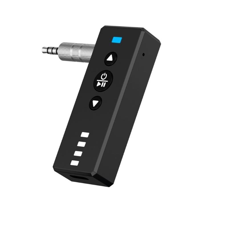 Bluetooth-compatible 5.4 Transmitter Receiver 3 in 1 Portable Wireless Sound Adapter 3.5mm for TV PC Car Streaming