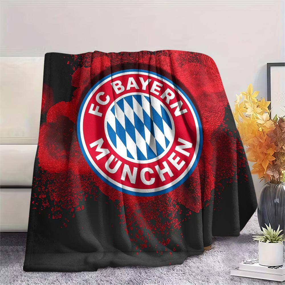 Bayern München3 Flannel Blanket, High quality Comfortable for All Seasons, Home Decor, Warmth and Comfort