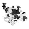 Motorcycle Phone Mount   5 Claw Rotatable Shock Absorbing Silicone Pads Motorcycle Handlebar Phone Holder