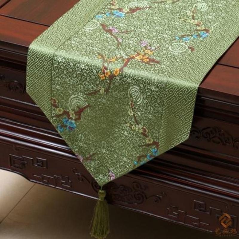 Китайский парчовый ткацкий стол, флаг, модный простой сельский стол, флаг, ткань для чайного стола, ткань для художественного стола, ткань для стола