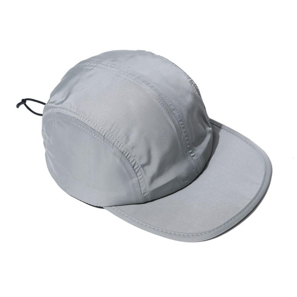 Drawstring Design Sunshade Cap Adjustable Snapback Hats Fashion Baseball Cap  Sports Hat