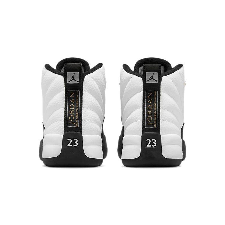 Кроссовки Air Jordan 12 Retro PS Royalty Kids Белый Черный Металлик-Золотой 151186-170