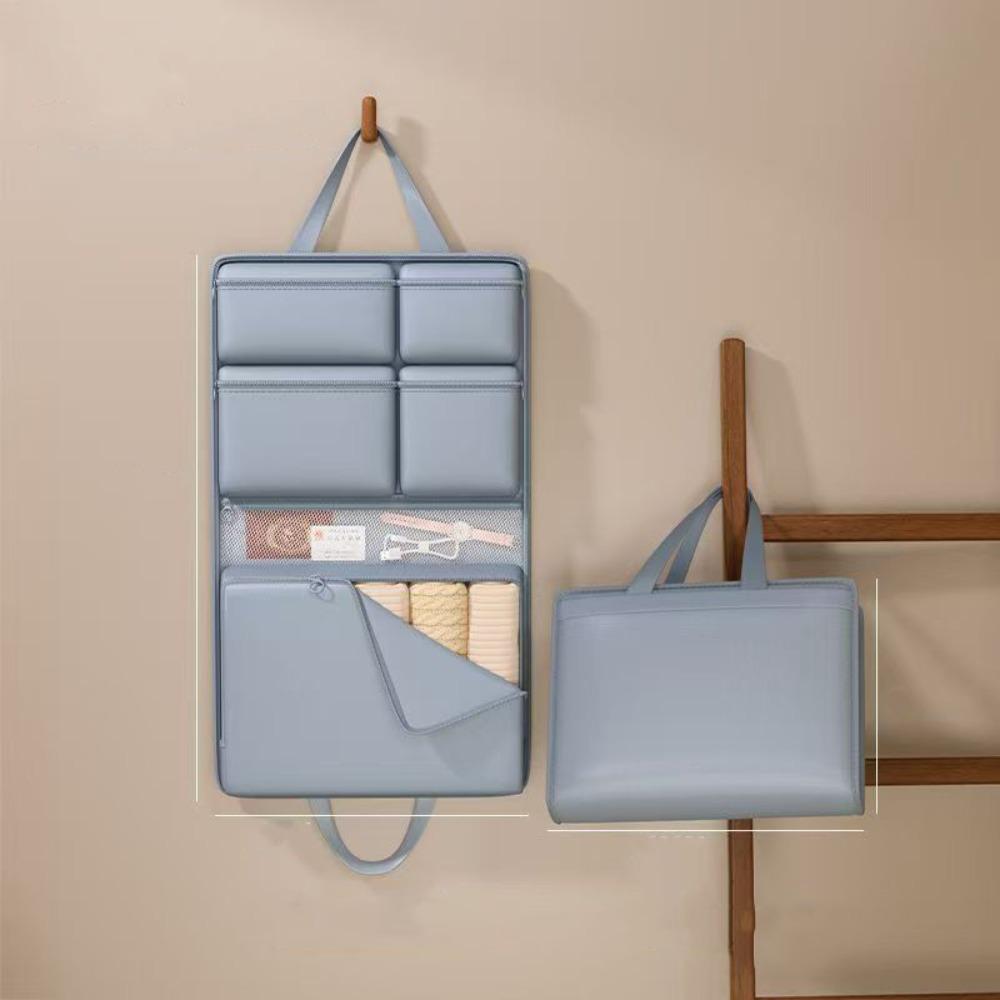 Multi Pockets Innerwear Separation Bag 7 in1 Foldable Trip Handbag Travel Handbags