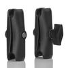 Motorcycle Action Camera Accessories Phone Holder Ball Bases for Ram Mount Double Socket Arm