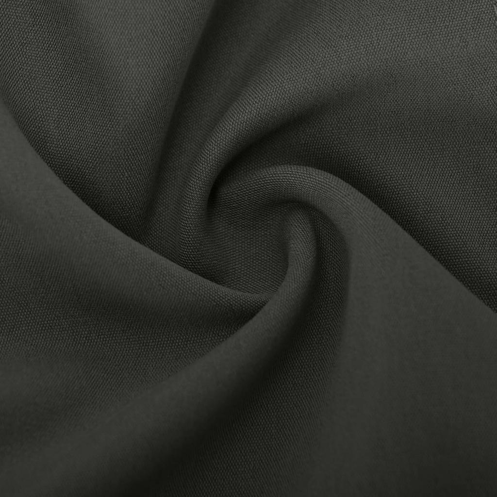 Women's Fashionable Solid Color Elastic Waist Pocket Five Quarter Casual Work Pants