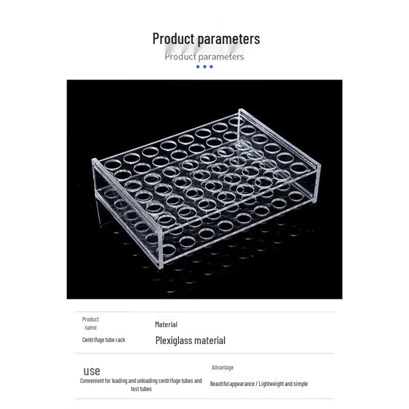 Kefei Acrylic Centrifuge Tube Rack