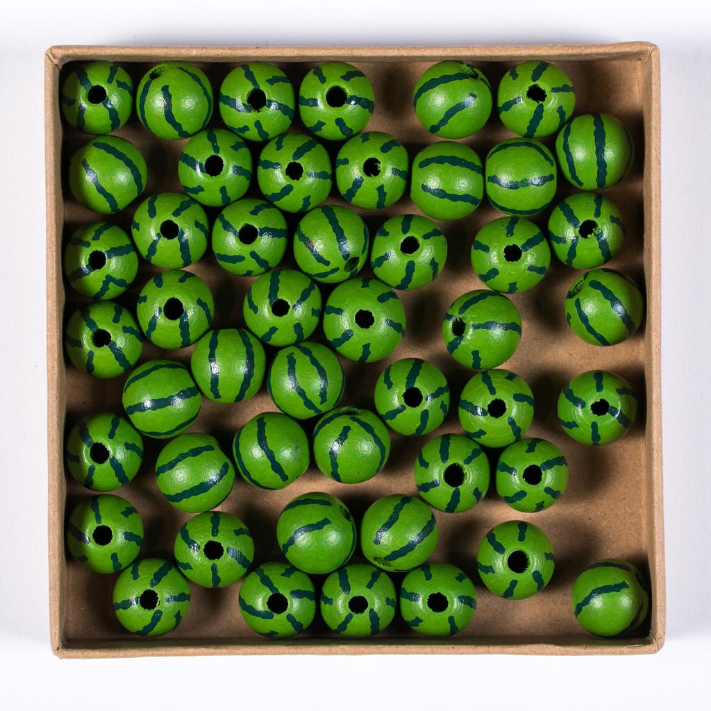 Креативные ювелирные изделия аксессуары ожерелье круглый брелок свободные разделительные бусины 5 шт заколка для волос 16 мм зеленый красный DIY для браслетов веревка для волос деревянная