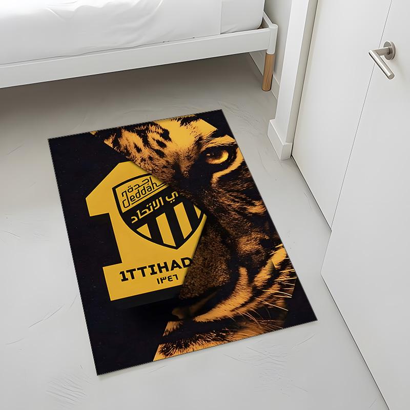 Ittihad Club (1) Rug Suitable For Living Rooms Bedrooms Computer Rooms Dining Areas And Placement Under Tables And Chairs Also An Ideal Choice For Off