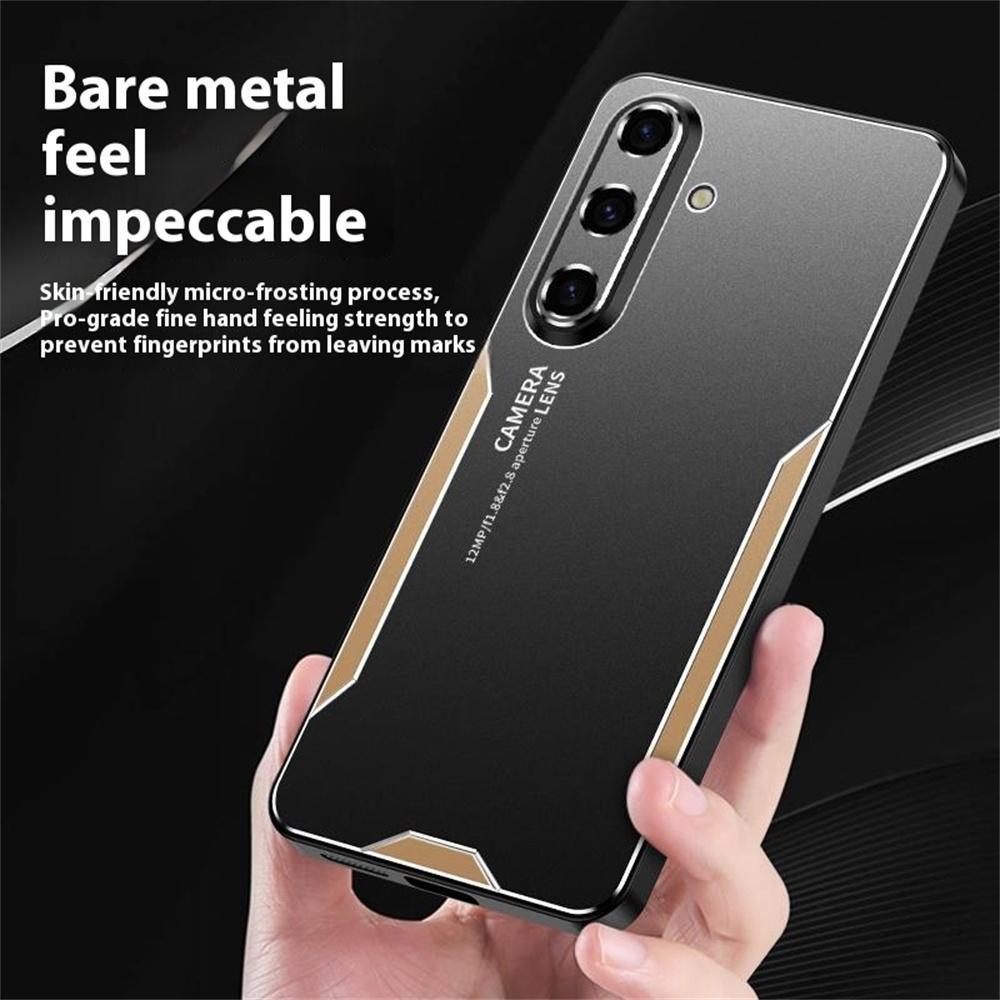 Для Samsung Galaxy A56 5G Чехол для телефона Алюминиевый сплав ТПУ ПК Задняя крышка