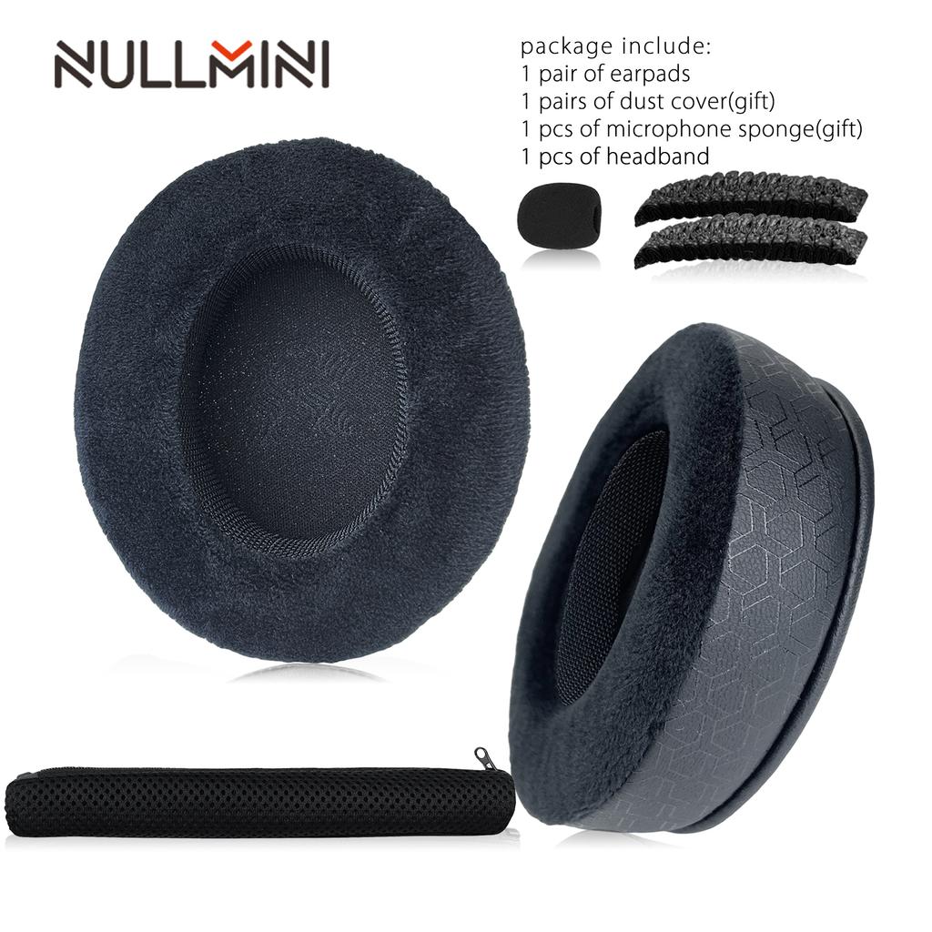 NullMini Replacement Earpads For Trust Gaming GXT 414 Zama Headphone Cooling Gel Earmuffs Ear Cover Headband Headbeam