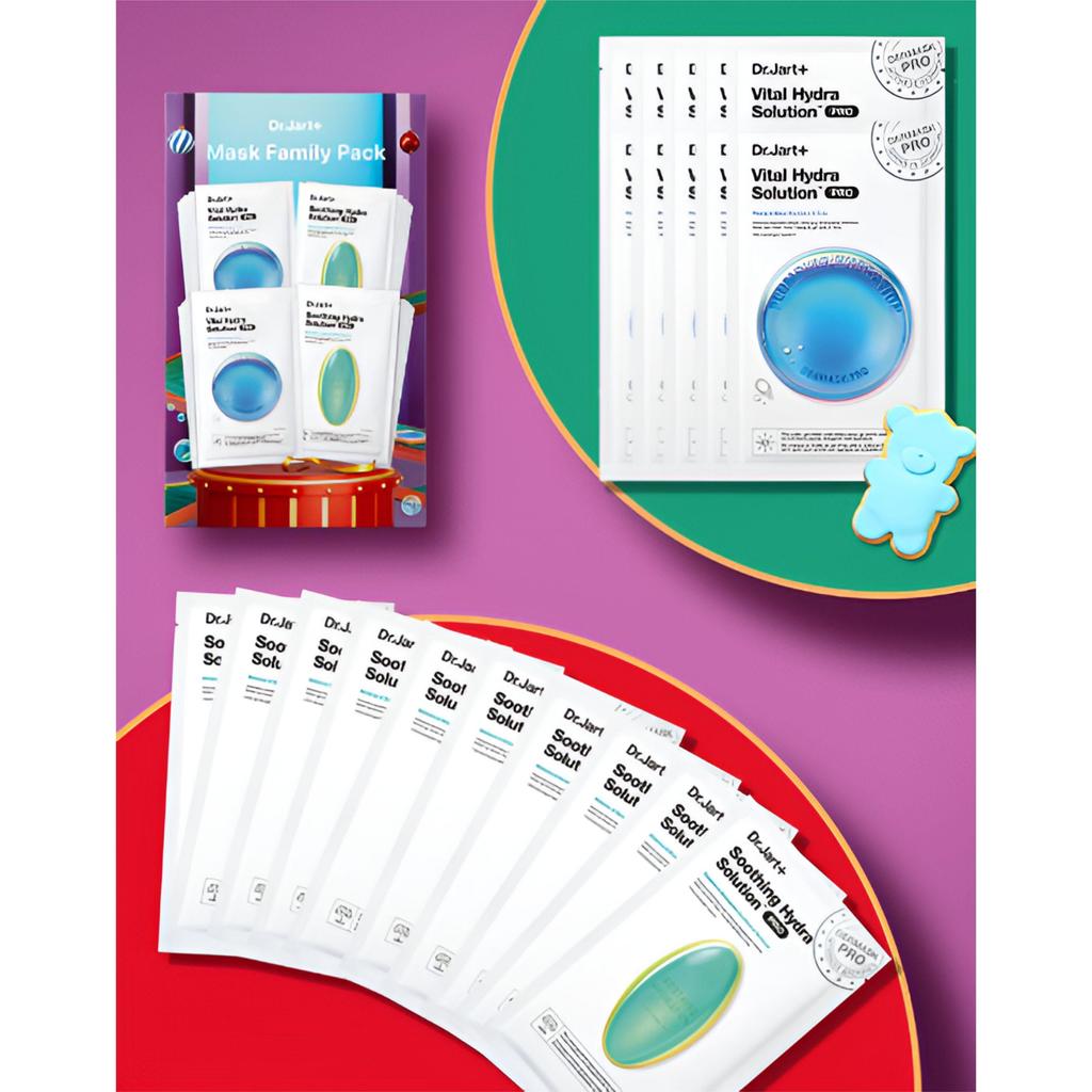 Dr.Jart+ Pro Mask Family Pack 20 Sheets
