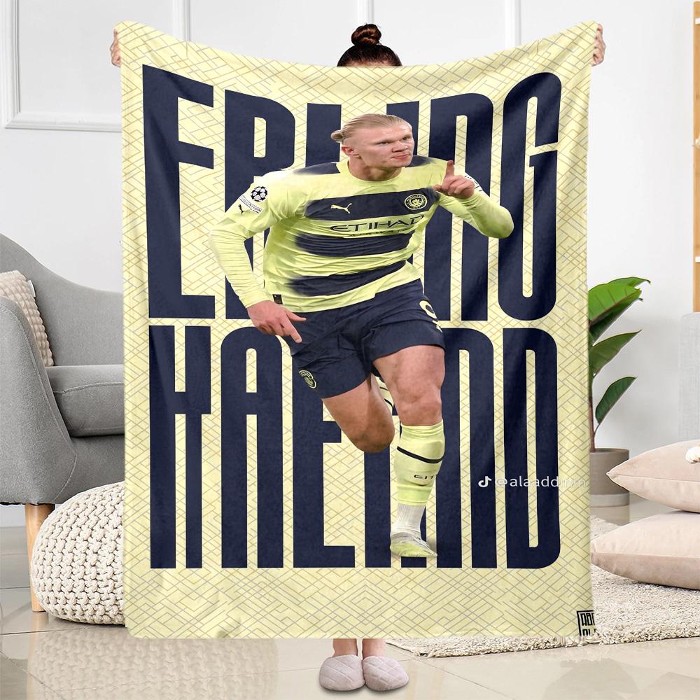 Haaland 194 Blanket Ultra-Soft Suitable for Couch Seaside Bedding for All Seasons Warmthful Decor Ideal Gift for Friends Family Couples Picnic