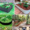 Plastic Garden Fence: Retaining Wall, Flower Bed & Tree Surround