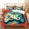 3D игровая консоль с принтом, комплект постельного белья, полноразмерный декор для спальни, микрофибра, высококачественный домашний текстиль