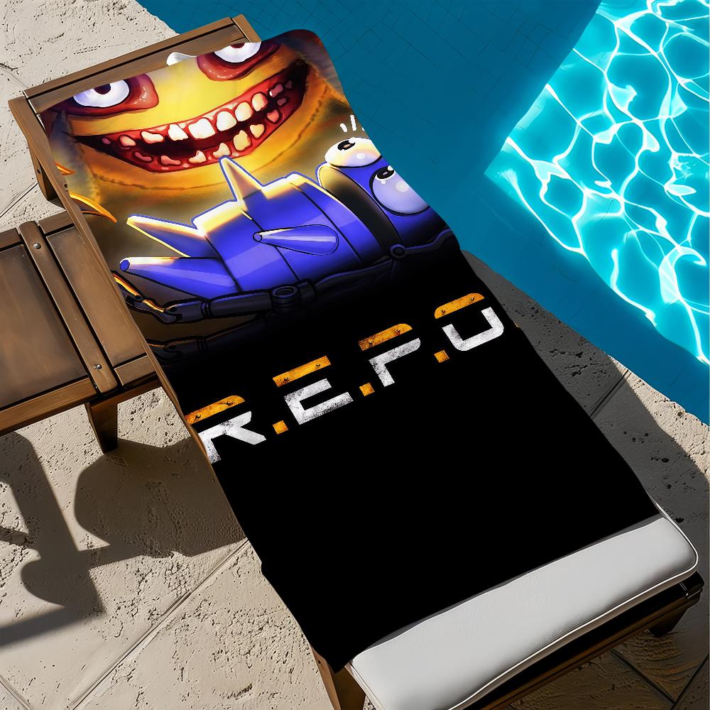 R-repo GAME Большое быстросохнущее полотенце из микрофибры, мягкое пляжное полотенце для путешествий, фитнеса, сауны, купания, кемпинга