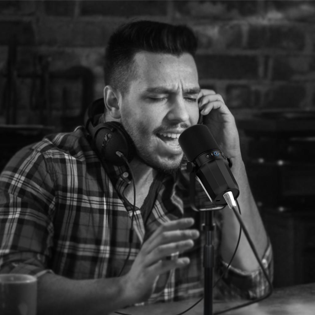 Vegue Light-weigh Live Stage Recording Podcasting Cardioid Studio Microfone Vocal Dynamic Mic Hanging Microphone