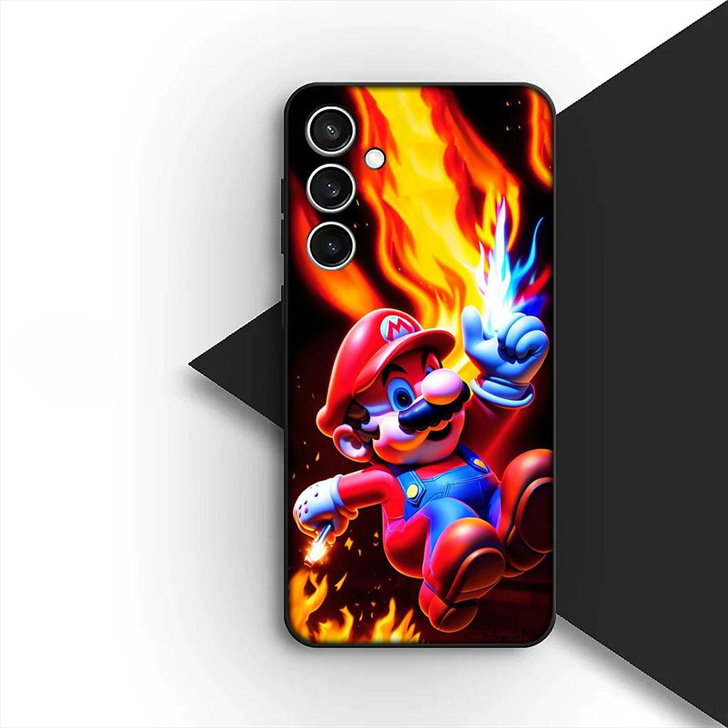 Phone Cover for Xiaomi Poco C75 C65 C71 C85 X7 X6 X5 M7 F7 F8 Ultra F6 Pro 5G Funda Casing Soft Case Game M-Marios-Wallpaper