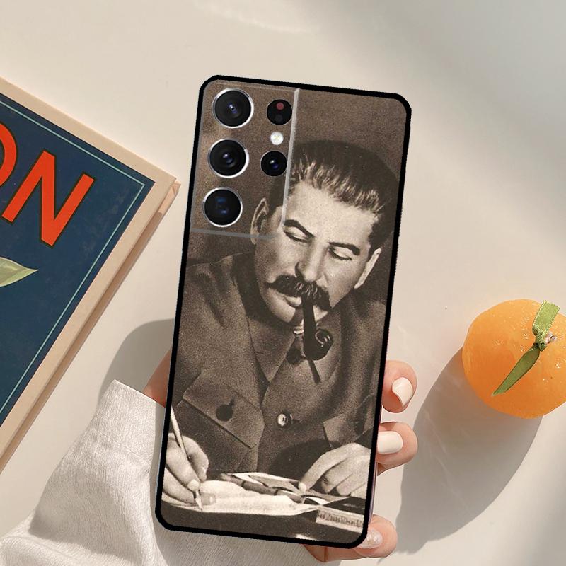 Чехол для телефона Сталин для Samsung Galaxy S24 S25 S26 Ultra S20 S21 S22 S23 Plus S10 S25 FE Задняя крышка