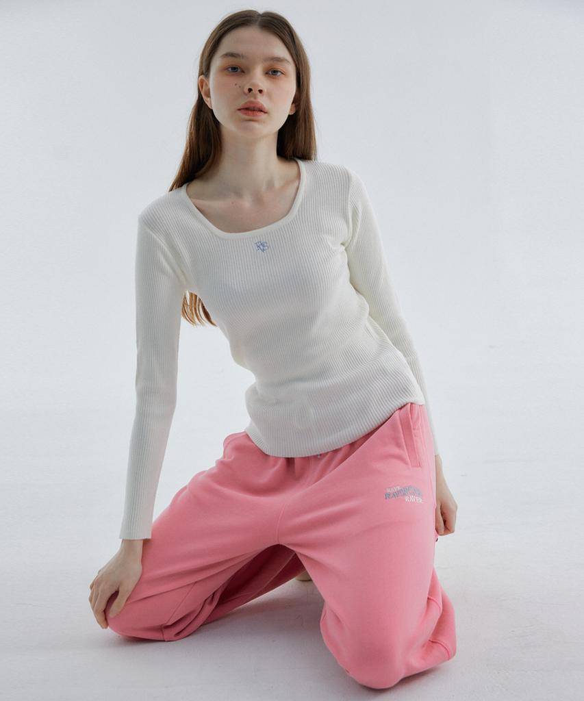 RAVEROUS Rvs Loose Fit Training Pants Pink