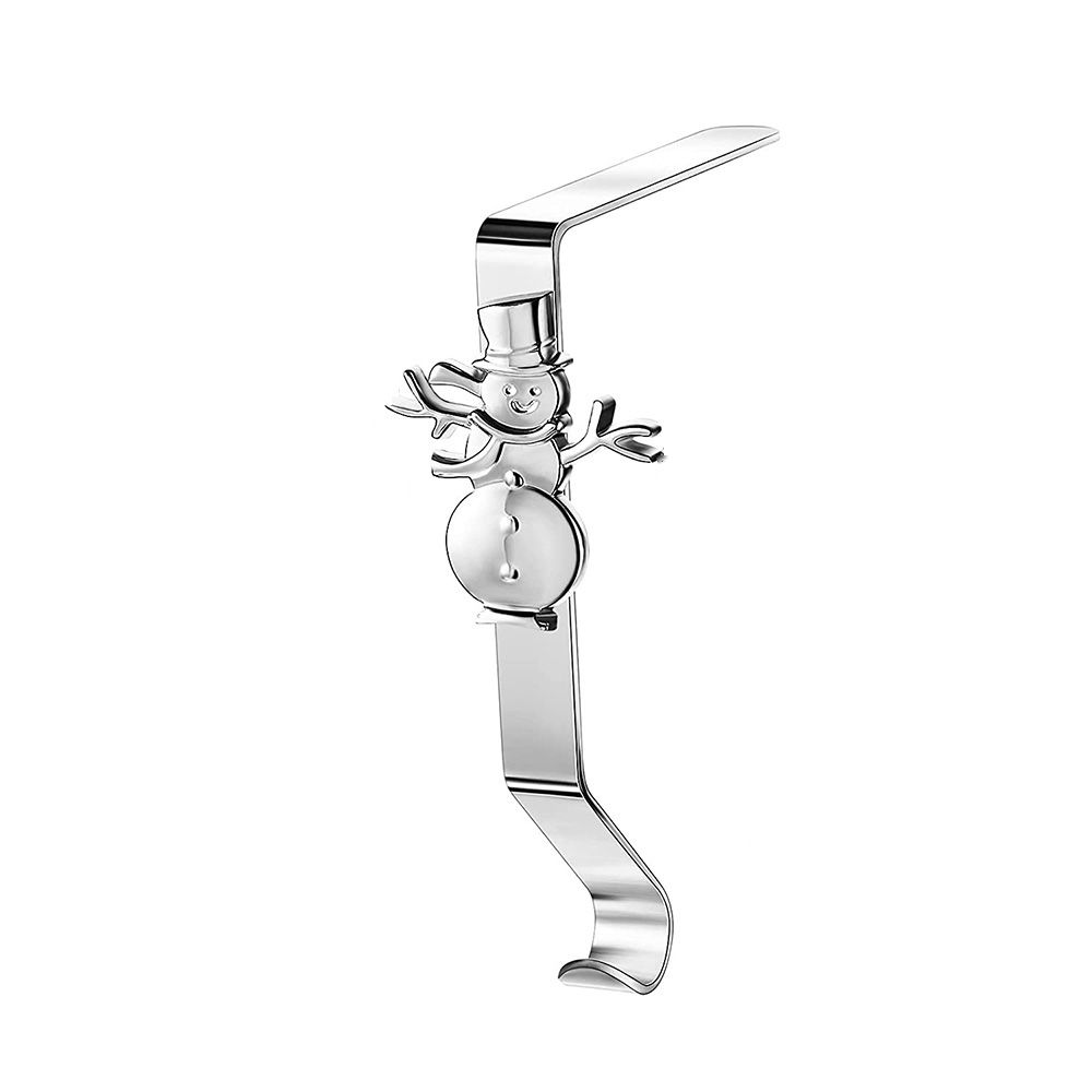 Прочные многофункциональные металлические держатели для рождественских чулок, крючки для камина, зажимы для чулок, вешалка