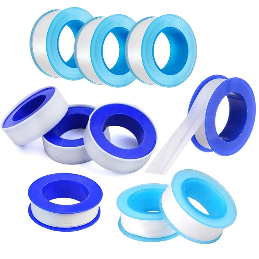 5/10/15/20 Rolls of 1/2" Wide PTFE Thread Sealing Tape, Plumber Tape, Sealing Tape, Duct Tape, Sealing Tape, Shower Head Thread Sealing Tape, White