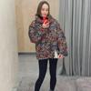 Autumn/Winter European & American Women's Casual Printed Cotton Jacket