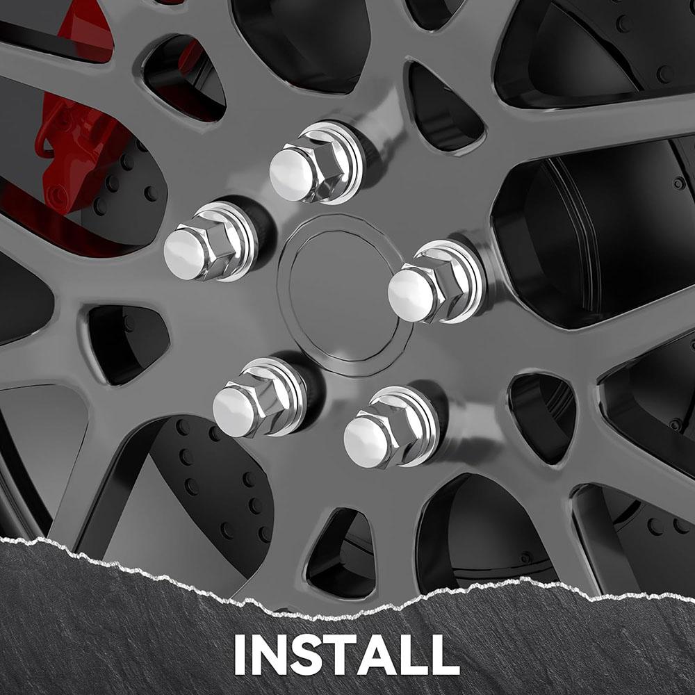 Колесная гайка 40224-4HH0A Для 2016-2022 Infiniti Q50 Q60 Q70 QX50 QX70 M12*1.25