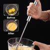 Yousheng Semi-Automatic Whisk Stainless Steel Egg Beater Hand Push Rotary Egg Mixer Blender Handheld Egg Stirrer Tool Kitchen Supplies