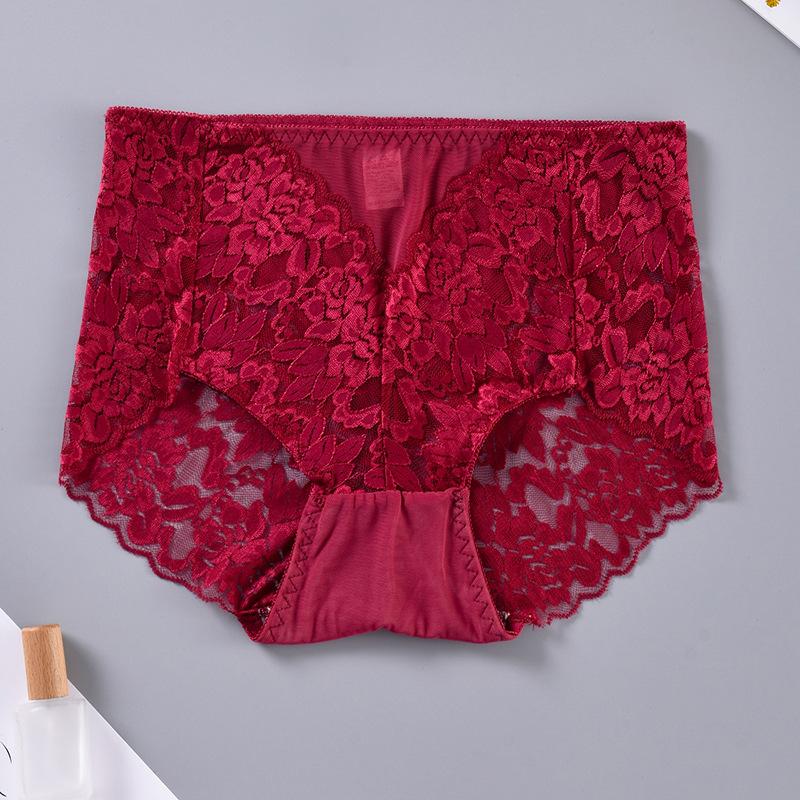 Сексуальные сетчатые трусы женское прозрачное нижнее белье со средней талией женское тонкое кружевное внутреннее белье удобные трусы с перспективой на бедрах