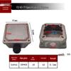 Y2 Motor Aluminum Junction Box for YE2-56-160 Three-Phase Motors, 0.18-22KW Accessories & Repair Tools