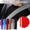 Car Soft Seat Belt Cover Auto Seat Belt Covers Safety Plush Interior Accessories Warm Auto With M7V2