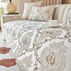 Чехол на подушку для дивана Four Seasons с жаккардовым узором и противоскользящим покрытием - Европейский стиль, Легкая роскошь, Современный дизайн