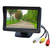 Monitor with Integrated D430B 4.3-inch On-Dash Light-Shielding Hood, Compact, 12V-24V Compatible,