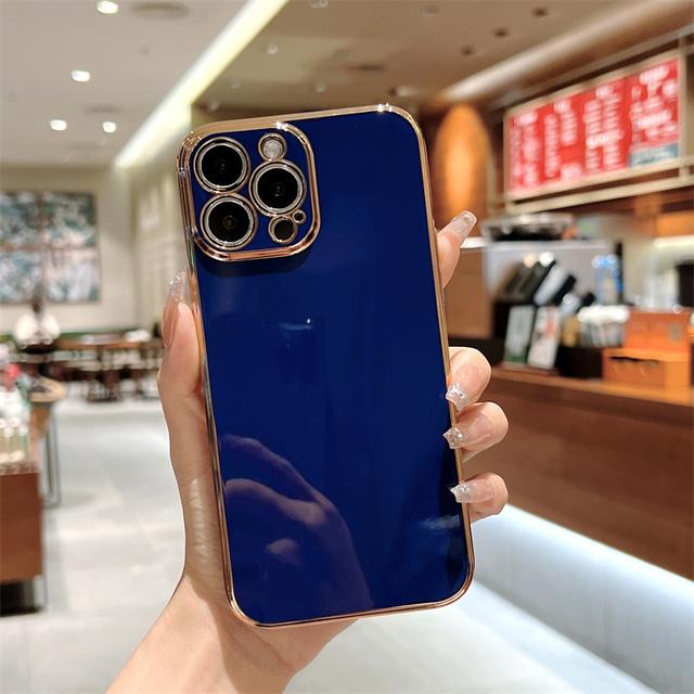 Для Iphone 13 чехол для телефона с гальваническим покрытием для Iphone 14 11 12 Pro Max Xs X Xr 12 13pro 14plus противоударный бампер задняя крышка