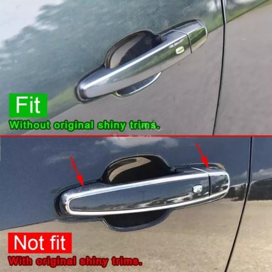 Для Chevrolet Blazer - Накладки на дверные ручки из углеродного волокна, Аксессуары