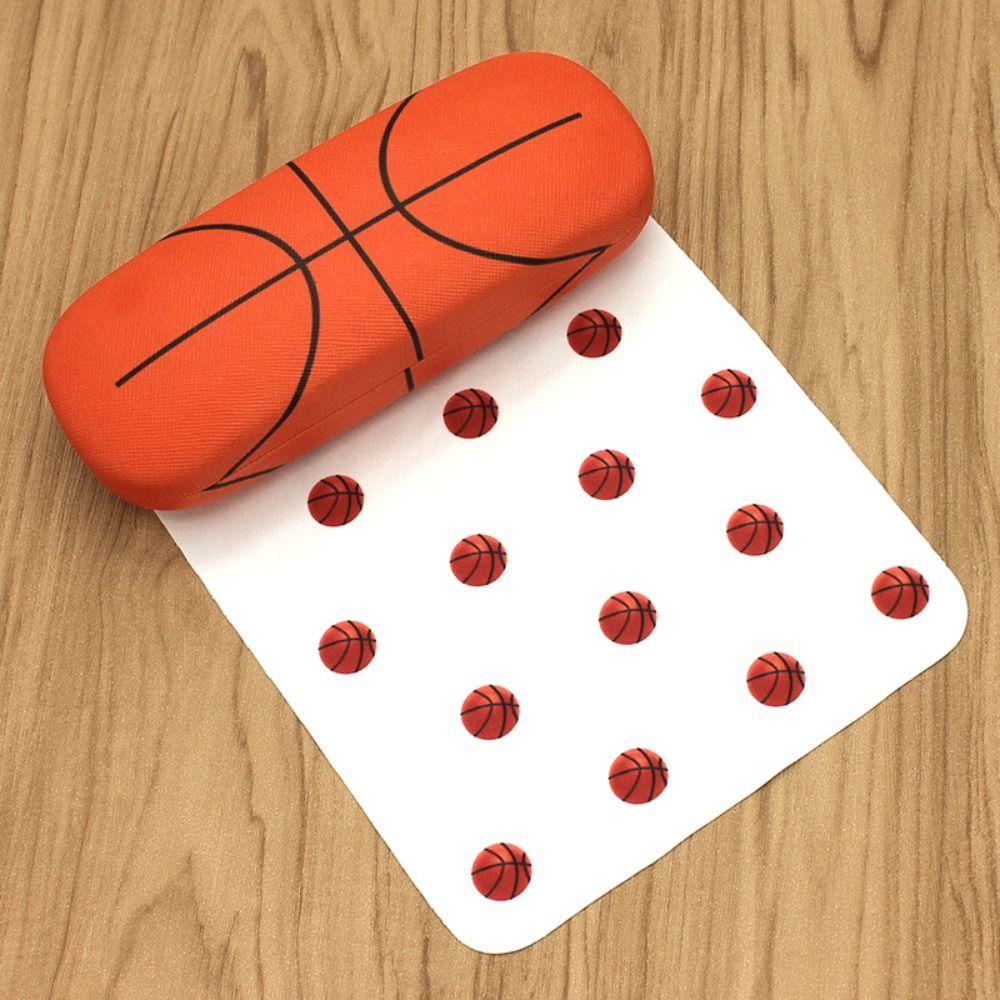 Чехол для очков из стеклоткани с рисунком баскетбола и футбола, коробка для хранения солнцезащитных очков, мужской