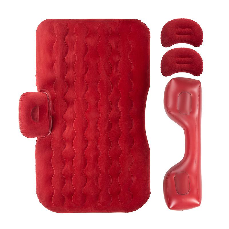 Автомобильная утолщенная раздельная надувная кровать для автомобиля, складная кровать для внедорожника, седана, задняя выхлопная труба, кровать, аксессуары для автомобильной кровати