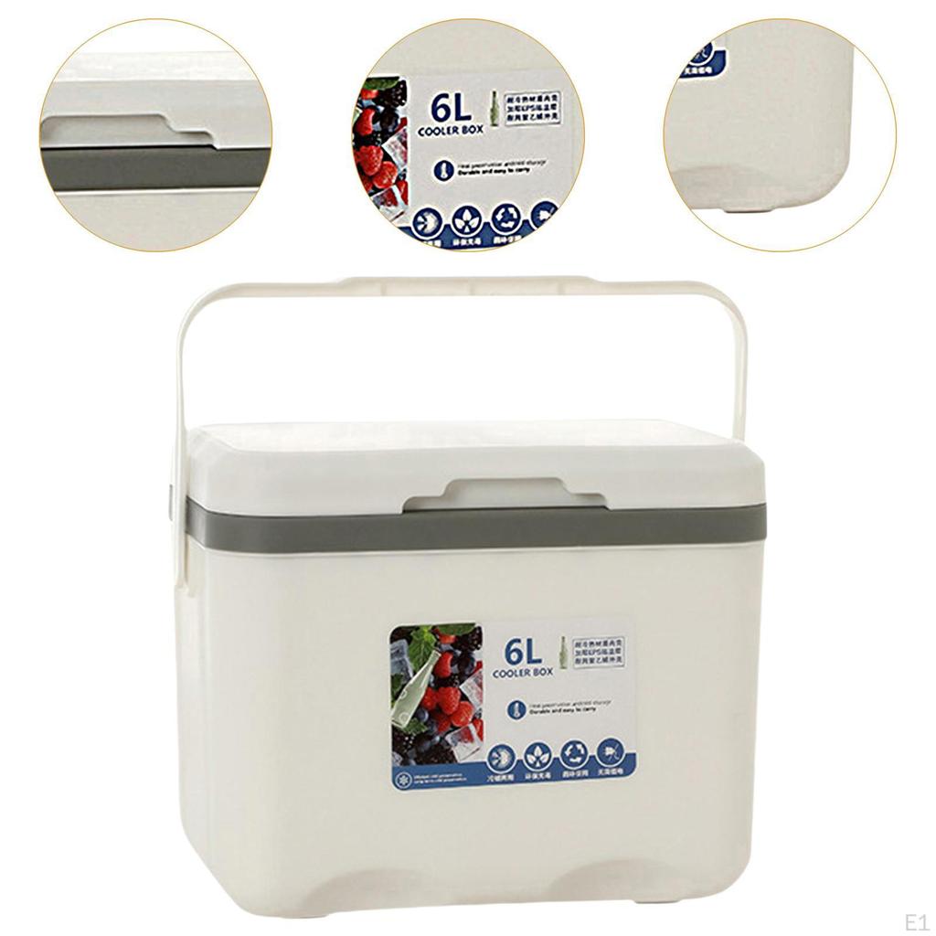 Cooler Box Ice Bin Cold Storage Personal Chest Small Hard Insulated for Commercial Fishing