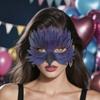 Leather Costume Party Mask Owl Shape Bird Beak Mask Creative Feather Mask  Costume Party