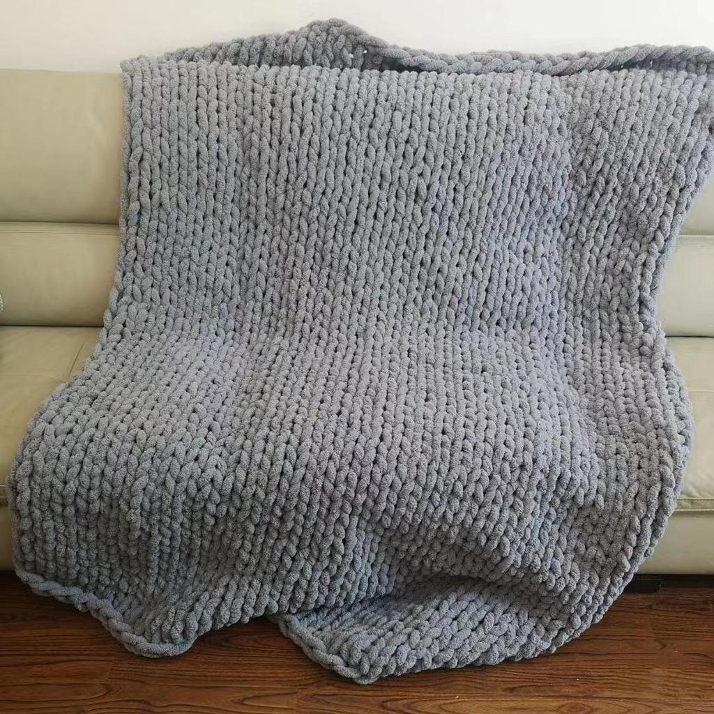 Шерстяное одеяло ручной работы с изображением радужного кошачьего хвоста: Уютный, не линяет, устойчив к выцветанию