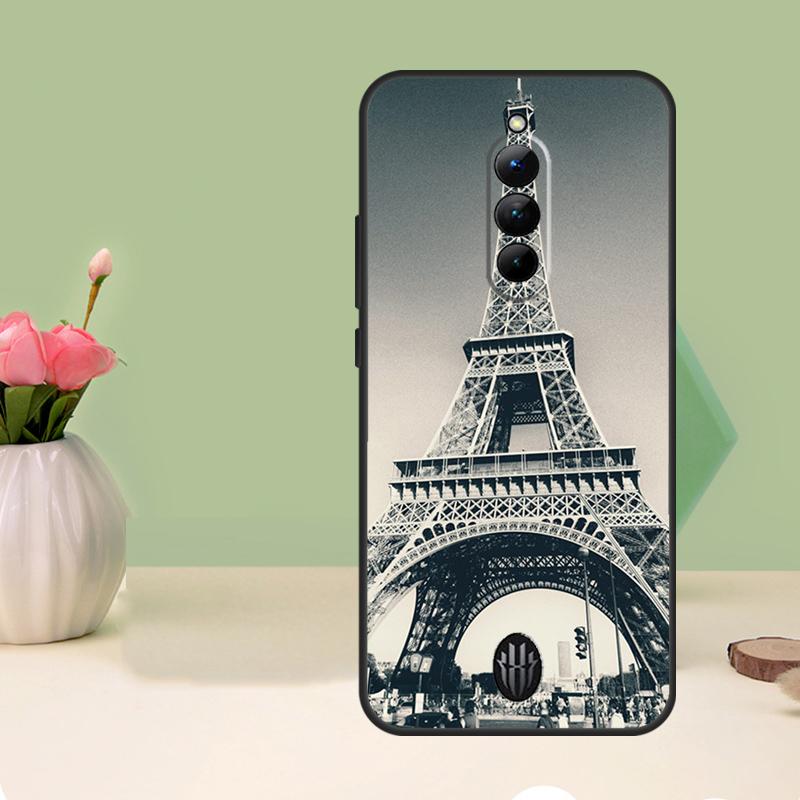 France Eiffel Tower In Paris Case For Nubia Red Magic 9 Pro Plus 6 7 Pro 6S 7S 5G 6R RedMagic 9S 8S 8 10 Pro Plus Cover