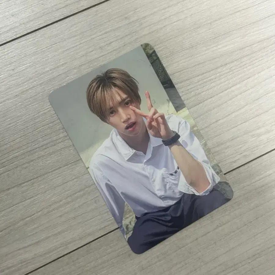 ALPHA DRIVE ONE Arno Renault Baby photocard Hidden photocard Beast album photocard