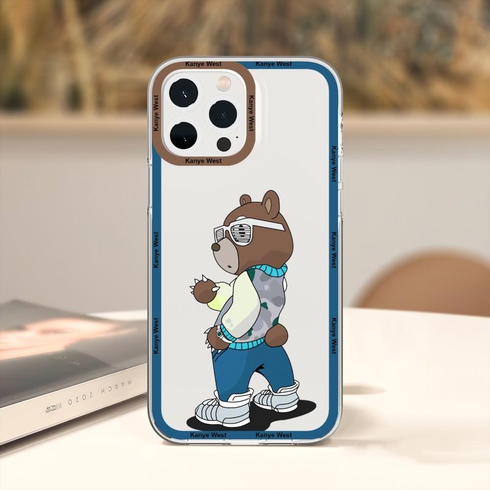 Чехол для телефона Kanye West Ye для iPhone 11 12 Mini 13 14 15 16 Pro Max Прозрачный корпус